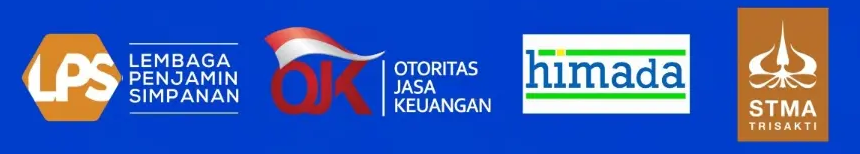 Logo LPS, OJK, Himada, dan STMA Trisakti